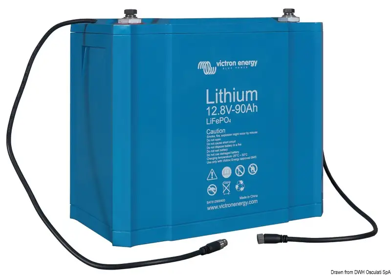 12.415.01 Batterie al litio Victron 12,8 V 50 Ah Osculati