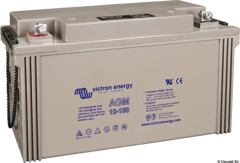 12.416.02 Batteria Victron AGM Deep Cycle 12 V 130 Ah Osculati