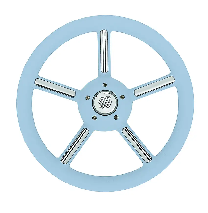 Ultraflex Ruota Timone V56 Celeste Ø Mm.350