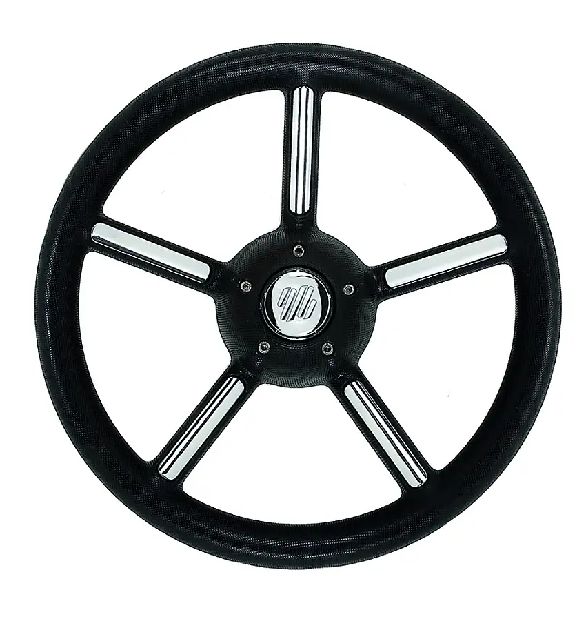 Ultraflex Ruota Timone V56 Nera Ø Mm.350