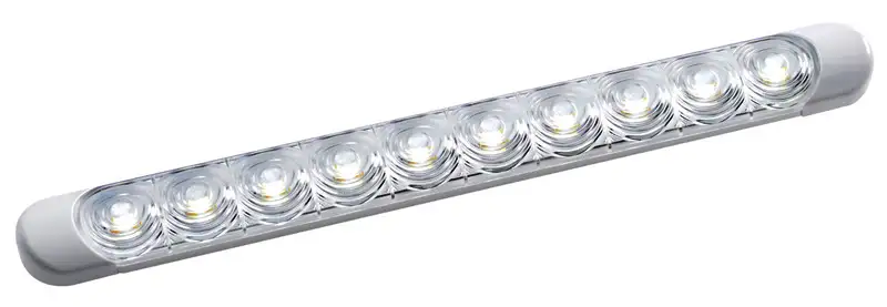 13.192.00 Plafoniera LED da appoggio bianca 230x24x11 mm Osculati