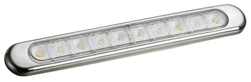13.192.01 Plafoniera lineare in finitura inox AISI 316 Osculati