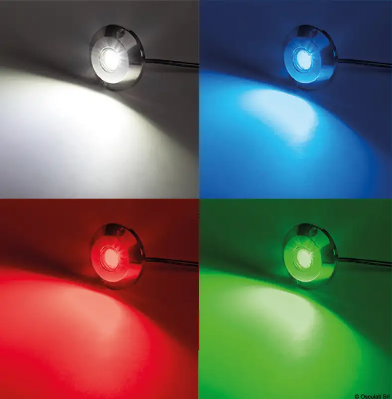 13.273.22 Luce subacquea a LED luce RGBW 60 W Osculati