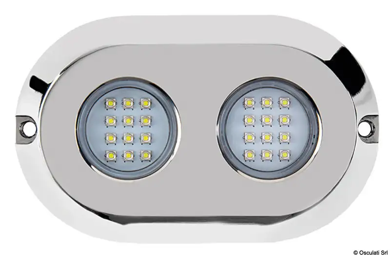 13.273.31 Luce subacquea a LED luce blu 120 W Osculati
