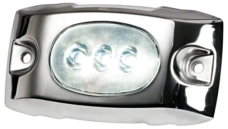 13.276.12 Luce subacquea LED blu con cover inox 12/24V Osculati