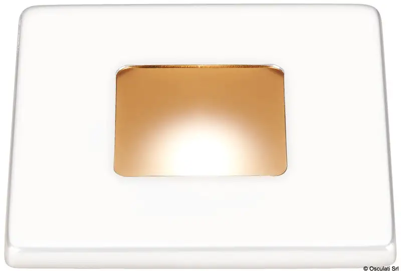 Luce Led bianca e rossa ad incasso Bos