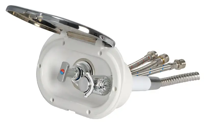 15.140.31 Box doccia con tubo inox 4 m Osculati