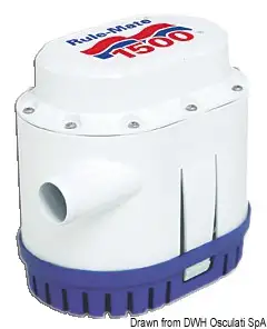 16.020.15 Pompa Rule automatica 97 l/min 12V Osculati