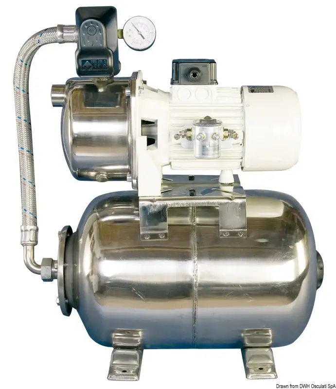 16.062.24 Autoclave CEM 50 l/min 24 V vers. A serb.inox 20 l Osculati