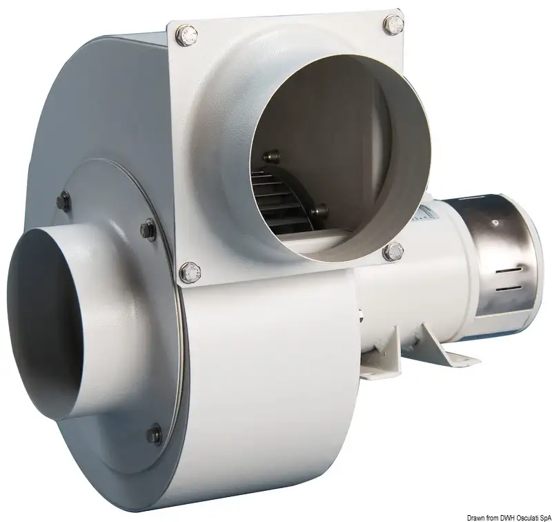 16.102.16 Aspiratore centrifugo acc. 24 V 0,55 kW 28 A RD Osculati