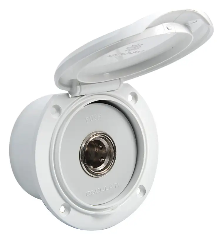 16.441.55 Presa acqua lavaggio ponte Classic Evo bianco Osculati