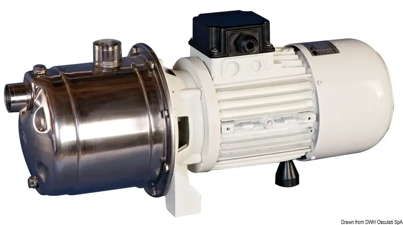 16.655.24 Elettropompa autoadescante 24 V 50 l/min Osculati