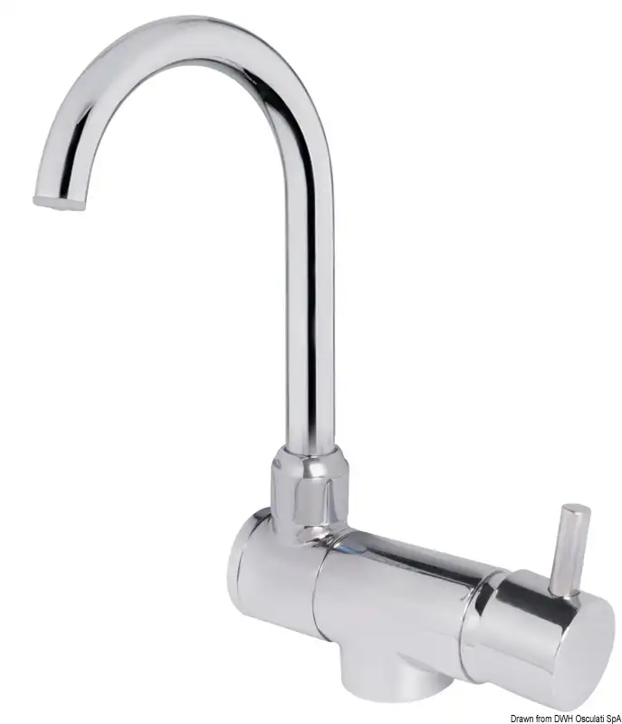 17.049.06 Rubinetto con miscelatore Slim acqua calda/fredda Osculati