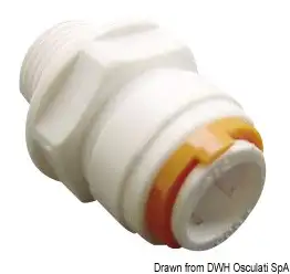 17.111.06 Raccordo femmina/maschio 3/8″ Osculati