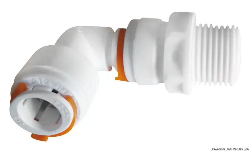 17.111.13 Raccordo a 90° femmina con maschio da 3/8″ Osculati