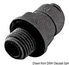 "Raccordo FluidFIT 3/8"" fem/mas "
