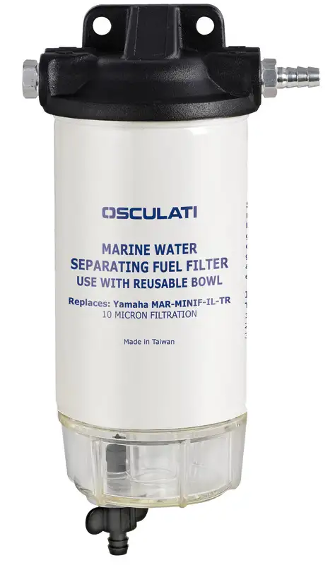 17.661.24 Filtro benzina con separatore acqua Osculati