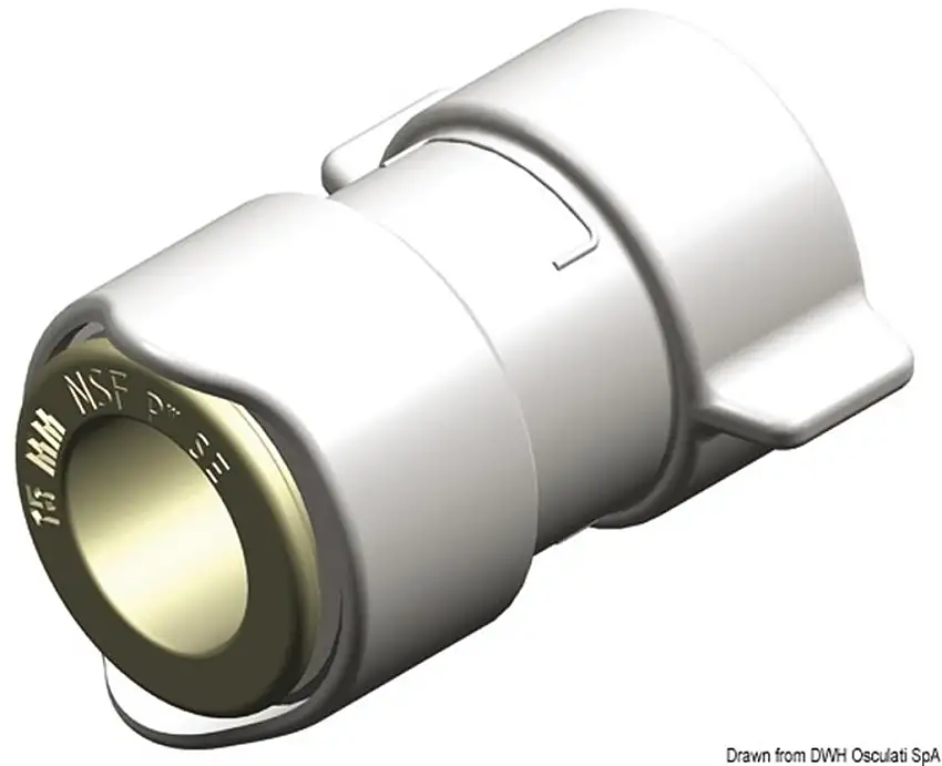 Adattatore WHALE da 1/2" BSP femmina