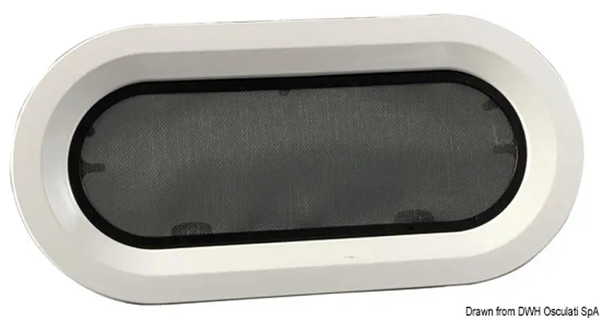 Oblò ovale Bomar Flagship 216 x 444 mm