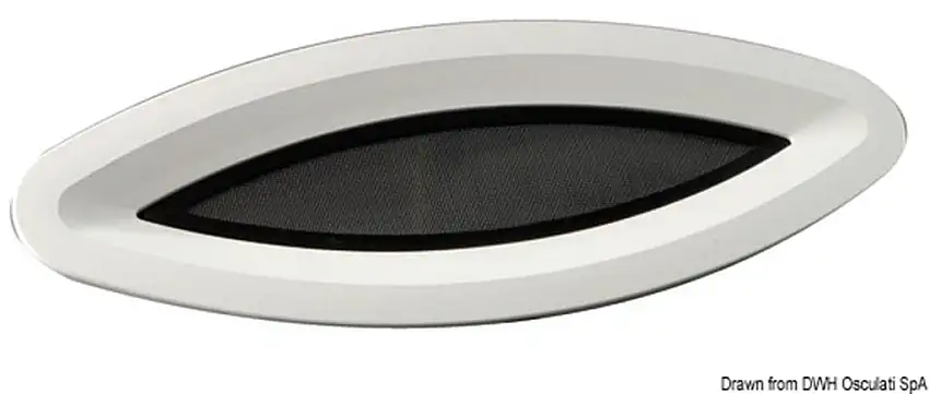 Oblò ellittico Bomar Flagship 160 x 425 mm