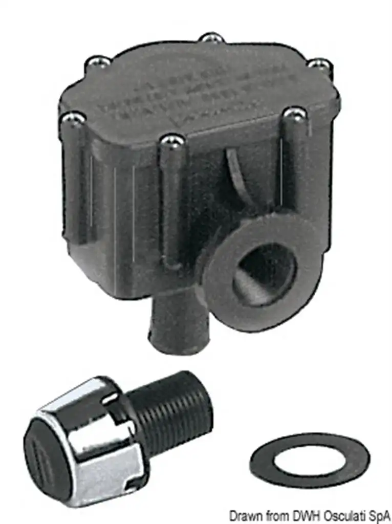 Sfiato carburante P-Trap conforme RINA
