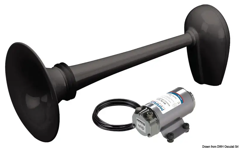 21.440.13 Tromba Nera omologata RINA fino a 20m 12 V Osculati