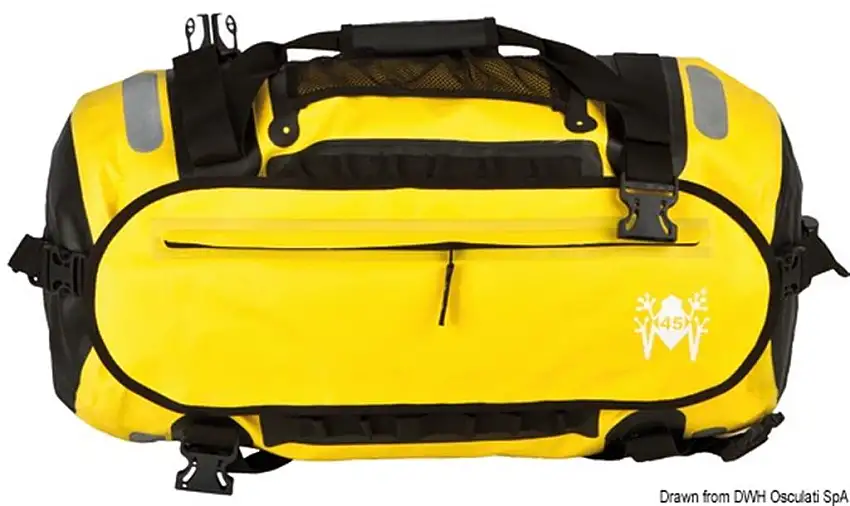Borsone Amphibious Voyager 45 l giallo