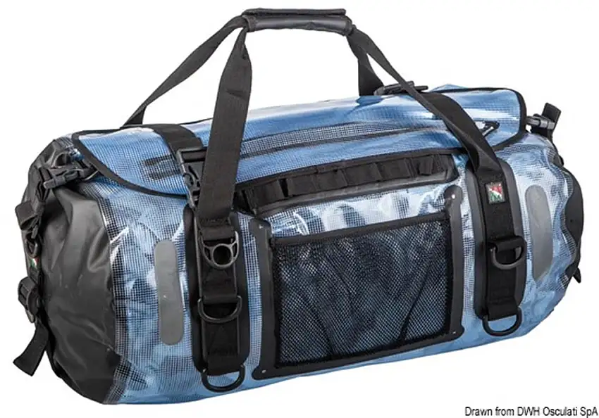 Borsone Amphibious Voyager 45 L azz/trasp