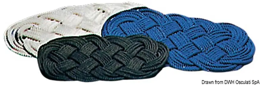 Zerbino nylon 72x37 bianco