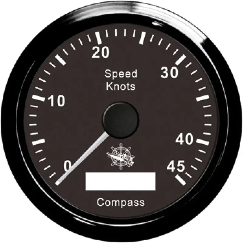 27.780.02 Log con bussola GPS nero/nera Osculati