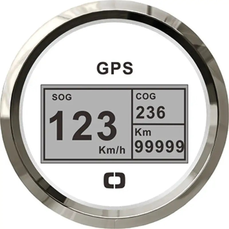 27.781.01 Log con bussola e totalizzatore GPS bianco/lucida Osculati