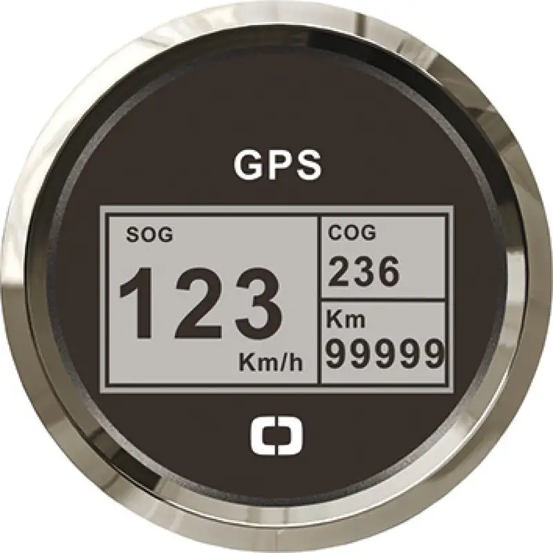 27.781.03 Log con bussola e totalizzatore GPS nero/lucida Osculati