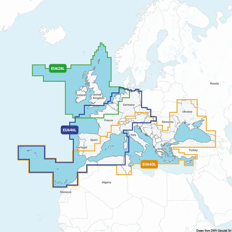 29.061.06 Garmin Navionics Vision+ Europa Large Osculati