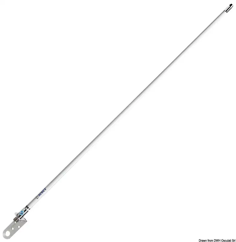 Antenna VHF Scout KM4 predisposta per Windex 100cm