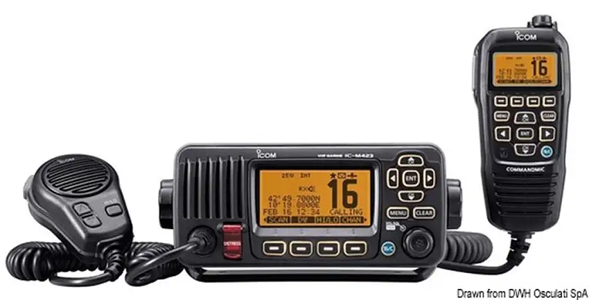 VHF Icom IC-M423 nero