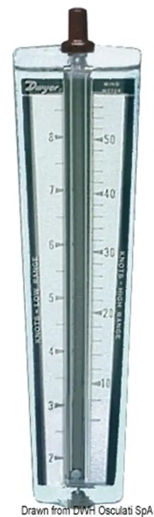 Anemometro a pallina DIWER