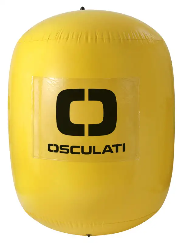 33.175.22 Boa regata gialla 150 x 160 cm Osculati