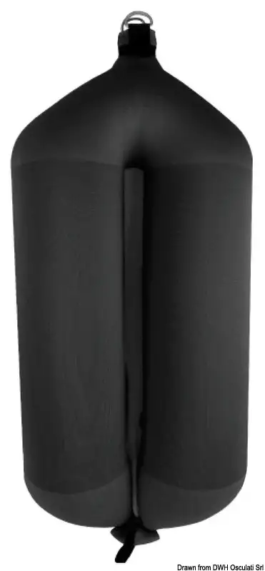 33.303.05 Parabordo Fendertex – T124 Black Osculati