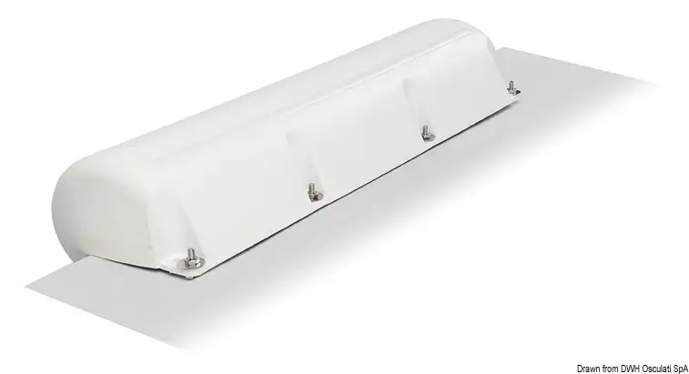 33.518.01 Protezione PVC bianco da pontile Osculati