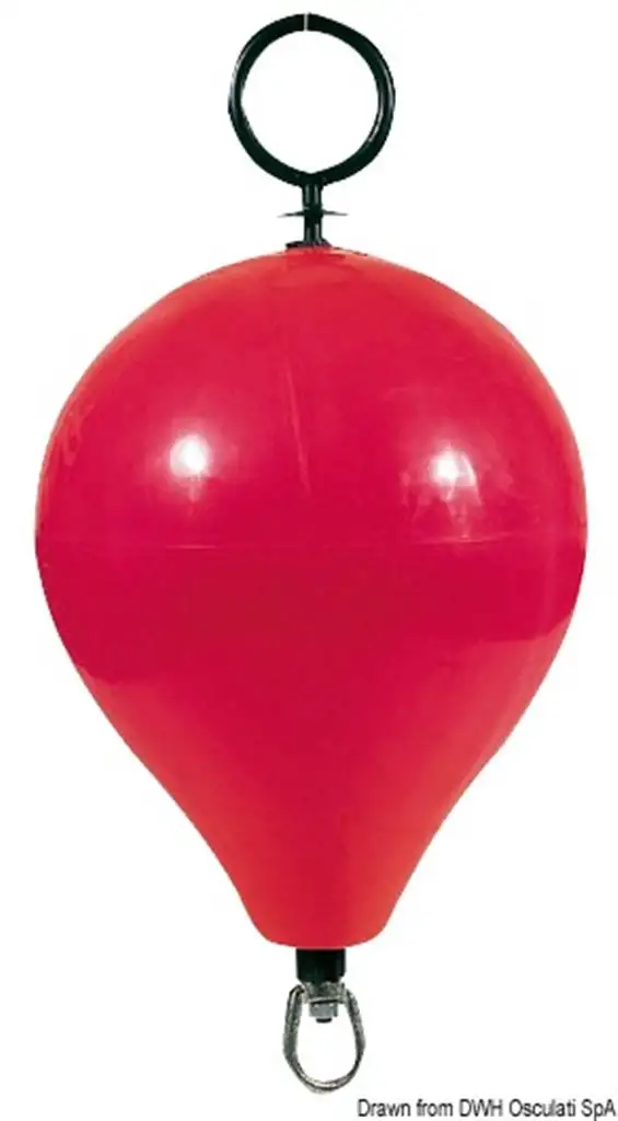 Gavitello CC3 rosso senza tirante