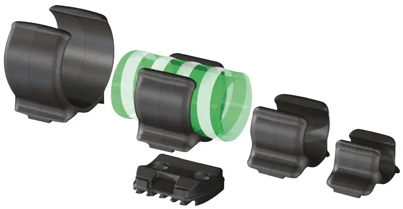 34.360.38 Clip ferma oggetti TRU DESIGN 38-50 mm 5 pz. Osculati