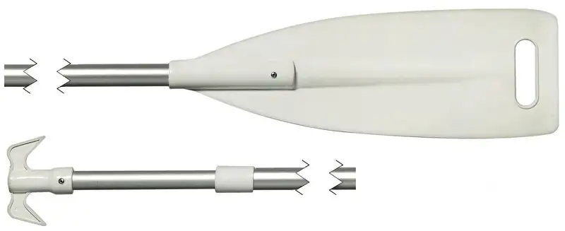 34.459.20 Pagaia telescopica con gancio 90/160 cm Osculati