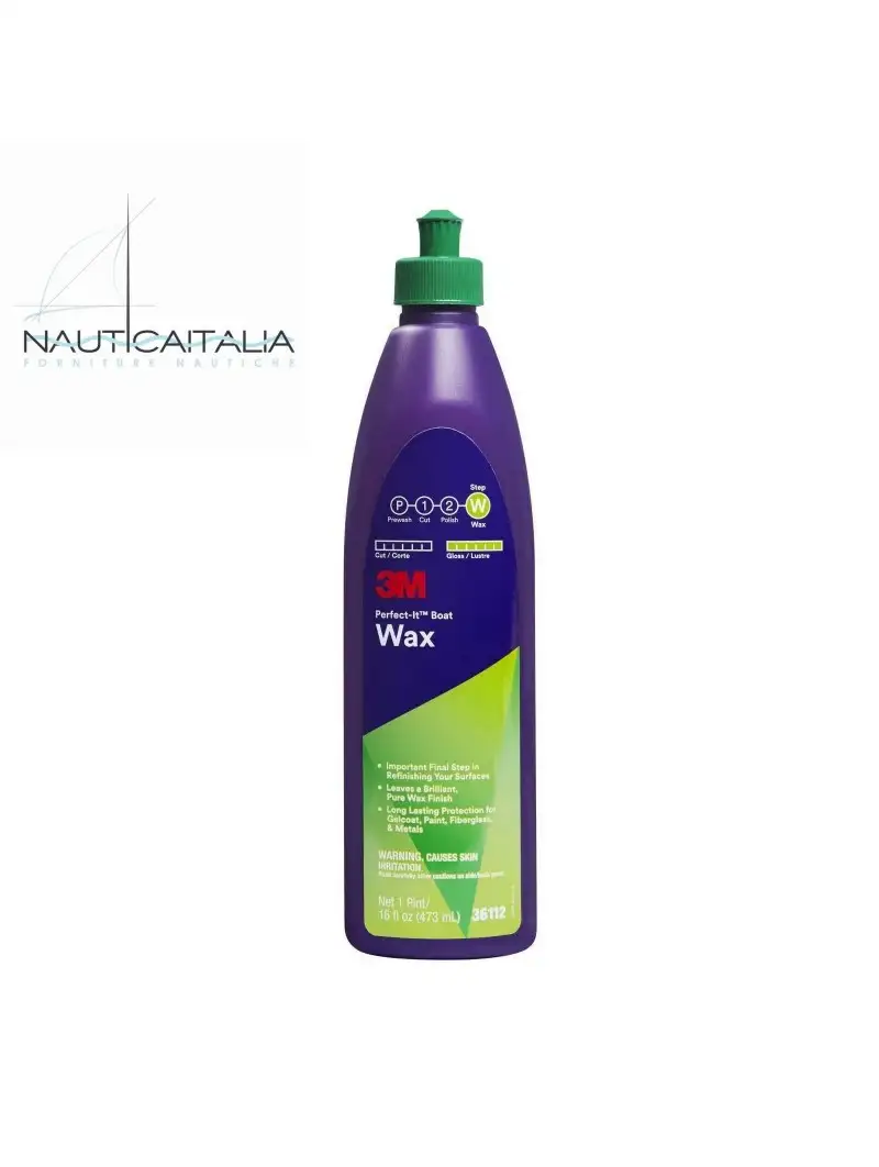 3M 36112E PERFECT-IT BOAT WAX ML. 473 - CERA PER BARCHE 3M