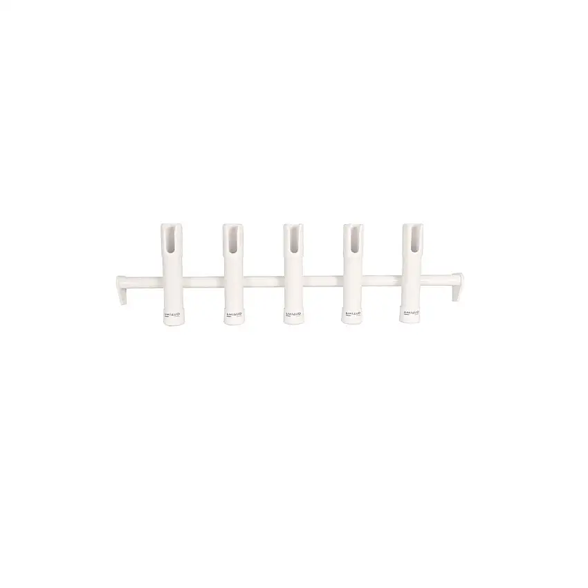 5 bastoni da appoggio XL bianco