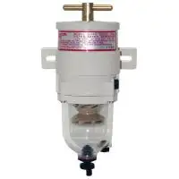 Parker prefiltro separatore 500 singolo - ciotola trasparente - 227 l/h - 30µ