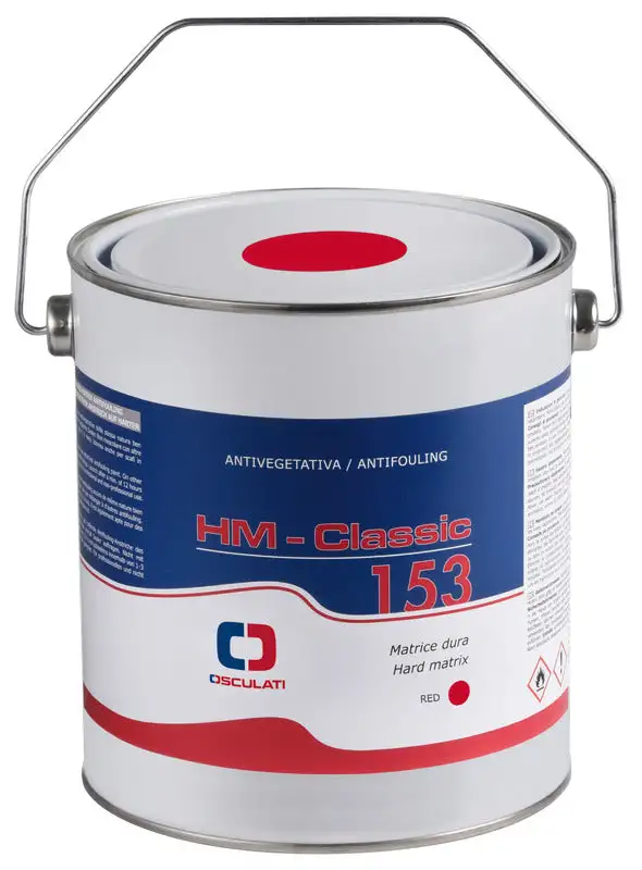 Antivegetativa a matrice dura Classic 153 rossa 2,5 l