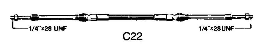 Ultraflex Cavo C22 Da 18'