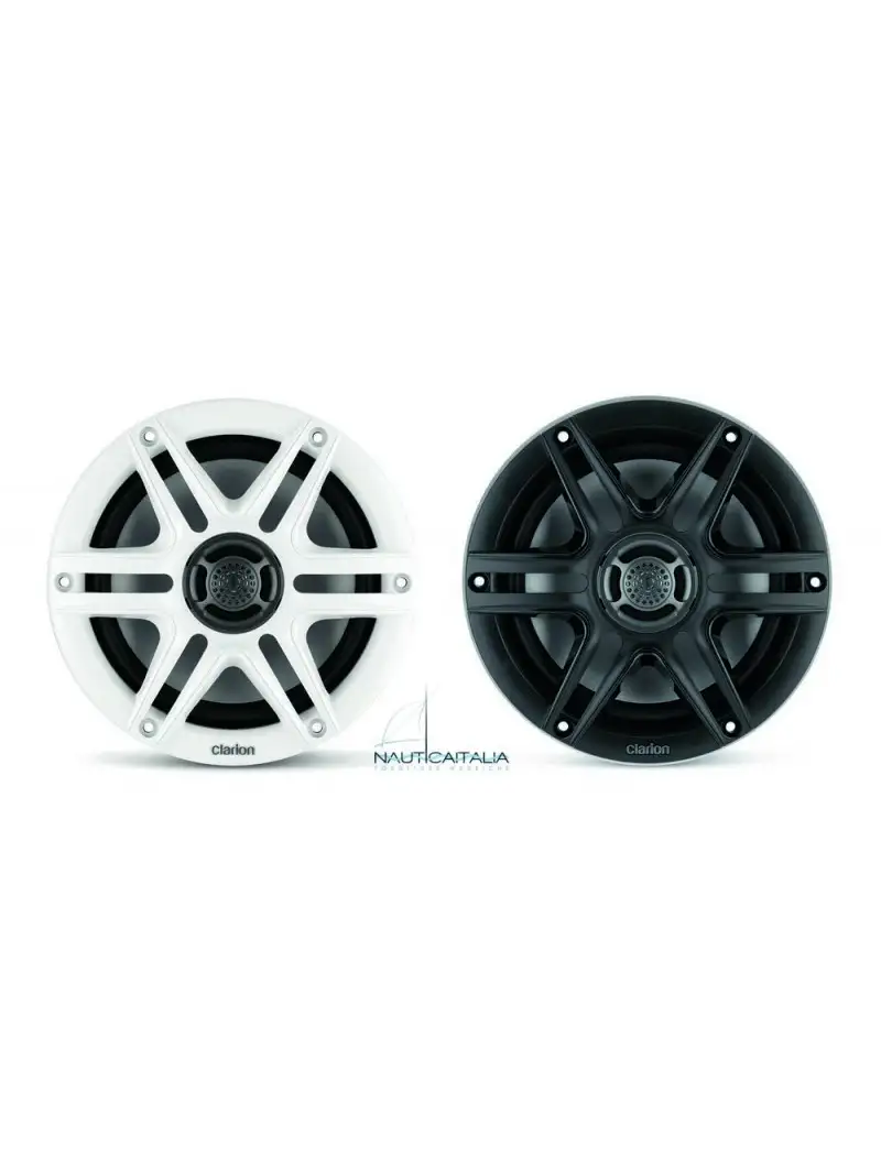 Altoparlanti Clarion 6.5" CMS-651-SWB Griglia Bianca-Nera