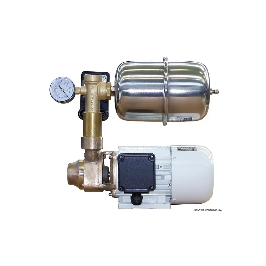 Autoclave EMC 2L vaso di espansione in acciaio inox - 24V - 36 L/min