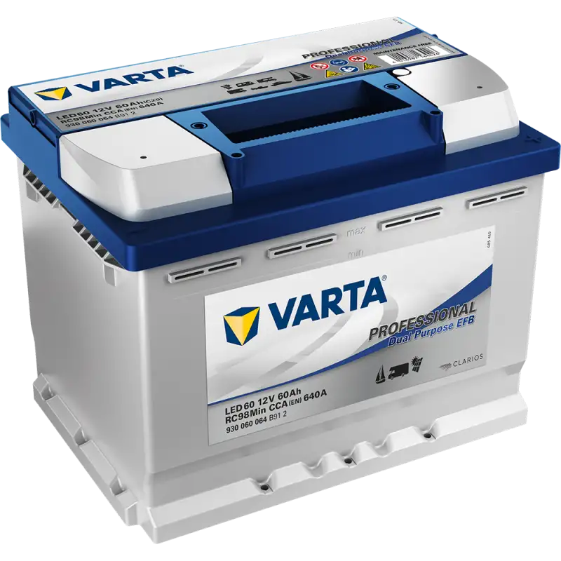 Batteria varta professional led95 ah